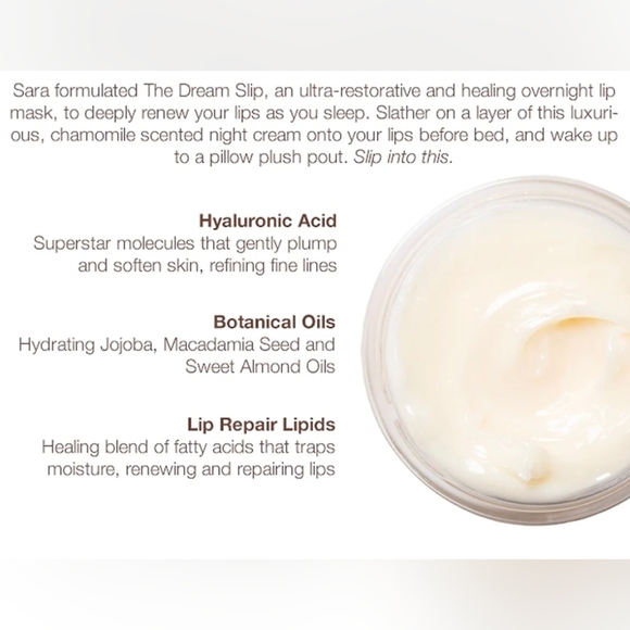 Sara Happ The Dream Slip Overnight Lip Mask - Picture 7 of 13